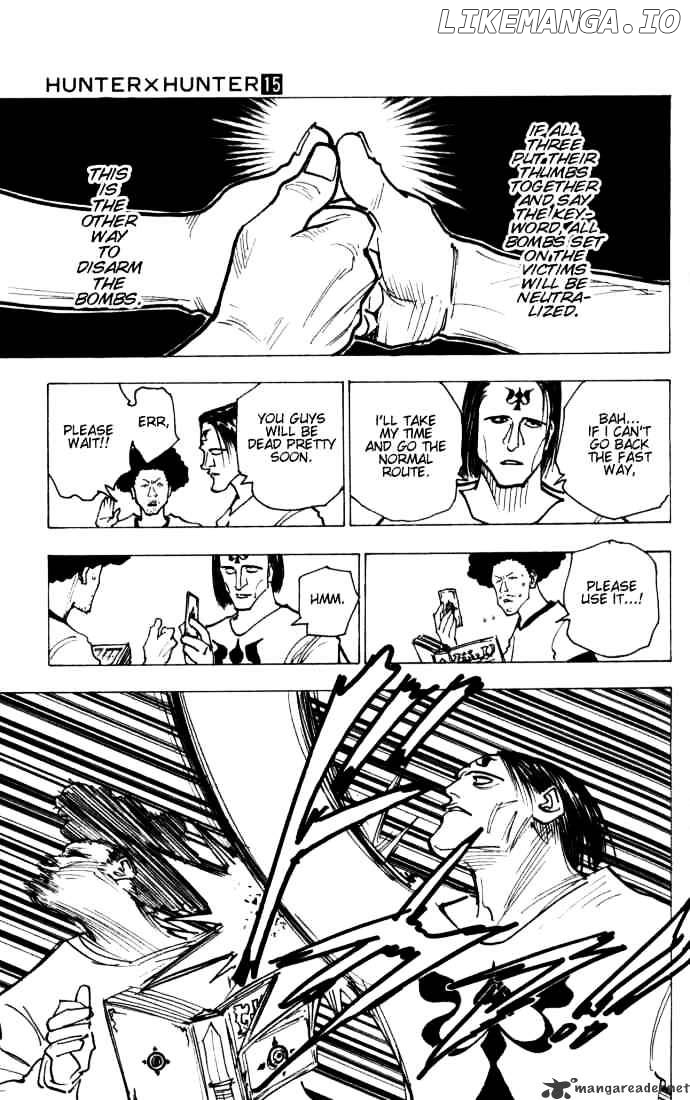 Hunter x Hunter, Chapter 144 image 03